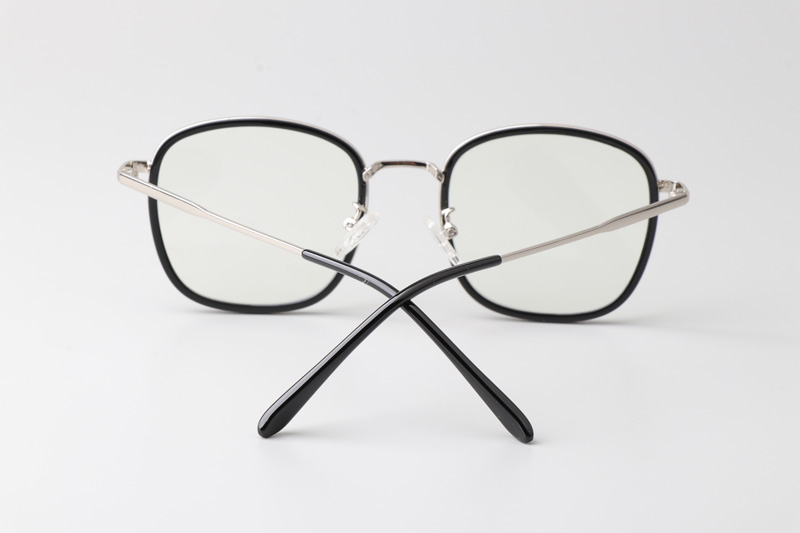 WT0846 Eyeglasses Black Silver