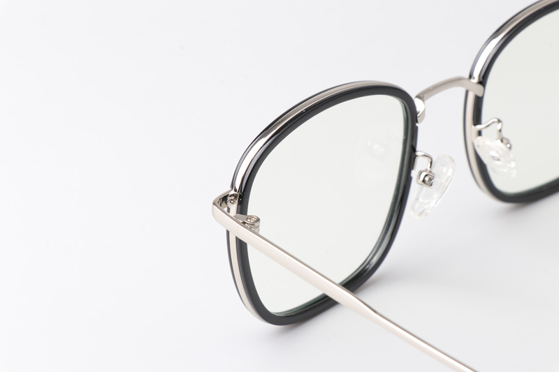 WT0846 Eyeglasses Black Silver