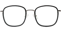 WT0846 Eyeglasses Black Silver