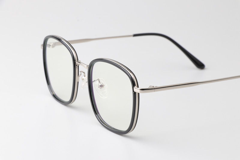 WT0846 Eyeglasses Black Silver