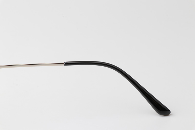 WT0846 Eyeglasses Black Silver