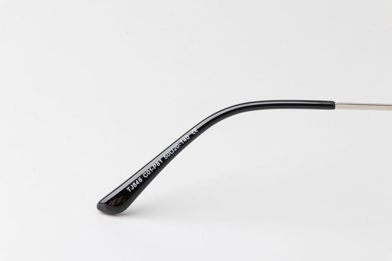 WT0846 Eyeglasses Black Silver