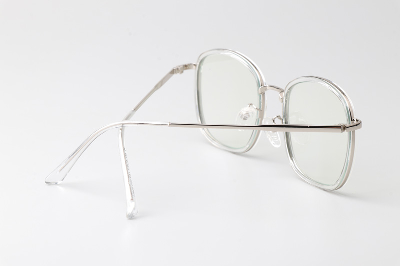 WT0846 Eyeglasses Transparent Silver