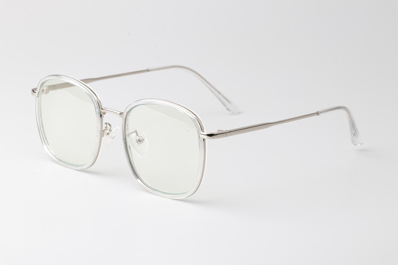 WT0846 Eyeglasses Transparent Silver