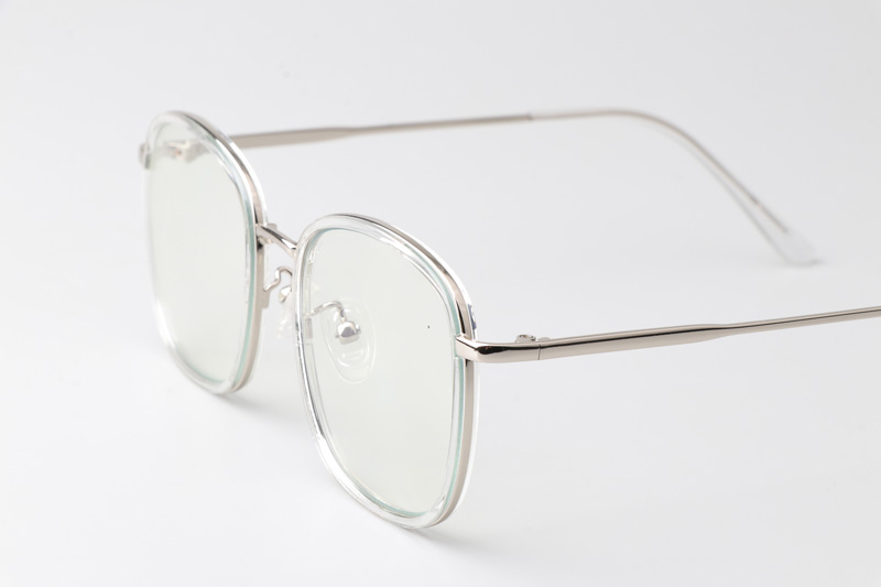 WT0846 Eyeglasses Transparent Silver