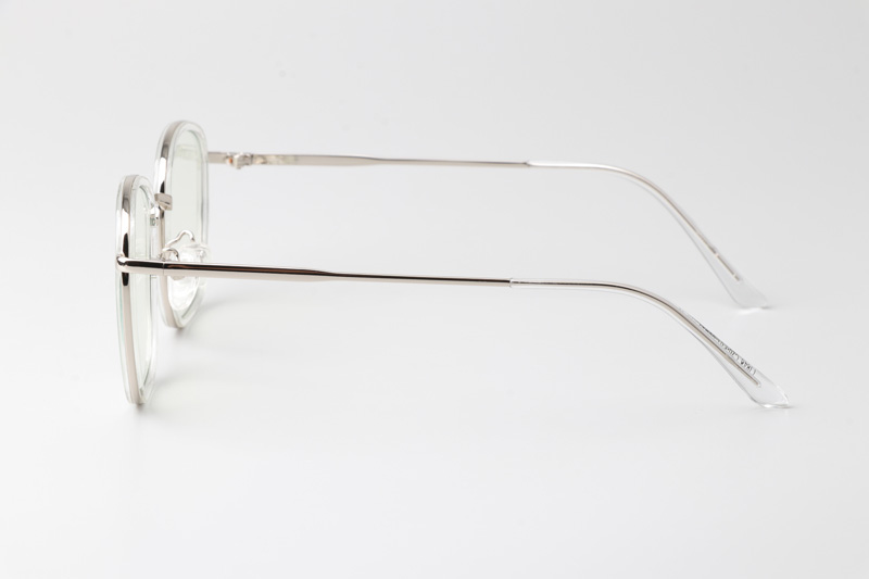 WT0846 Eyeglasses Transparent Silver
