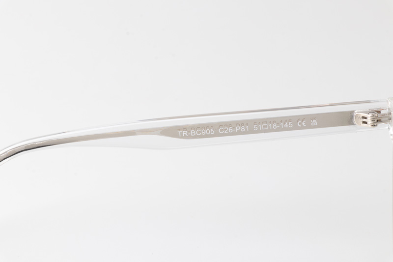 WT0905 Eyeglasses Transparent Silver