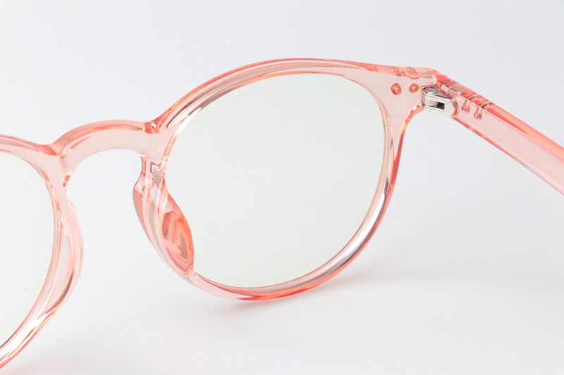 WT2301 Eyeglasses Pink Clear