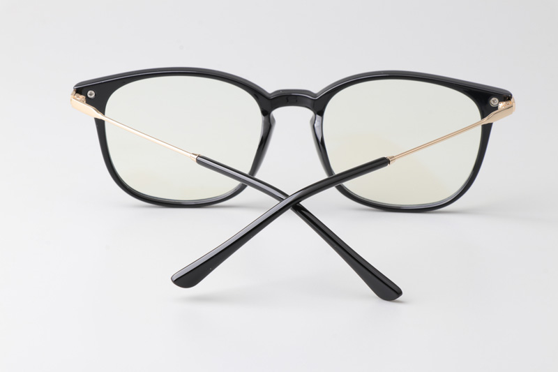 WT5008 Eyeglasses Black Gold