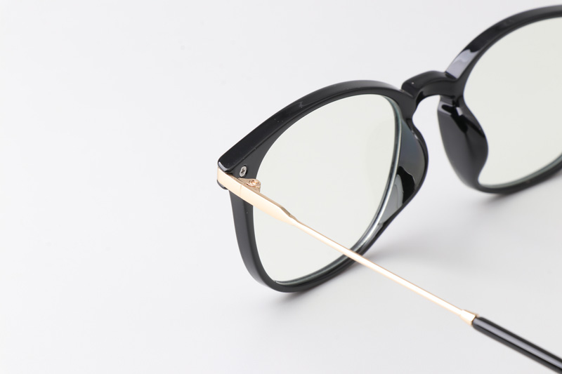 WT5008 Eyeglasses Black Gold