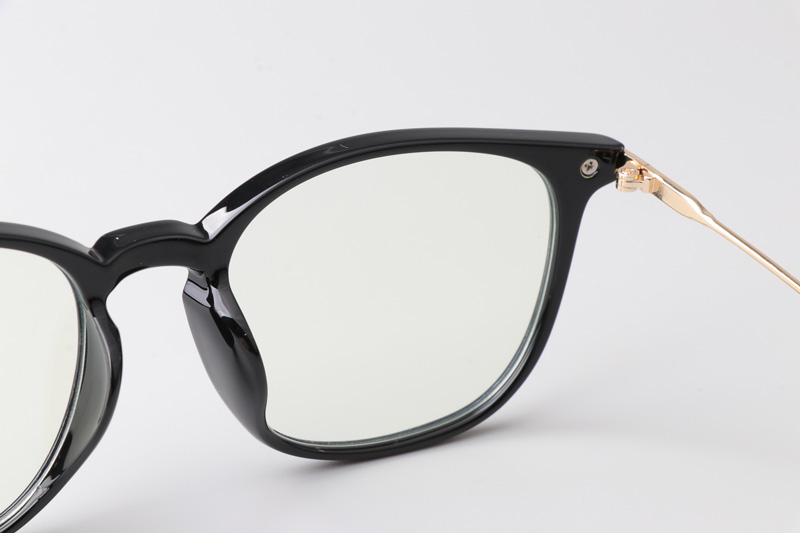 WT5008 Eyeglasses Black Gold