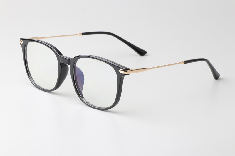 WT5008 Eyeglasses Black Gold