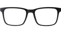 WT5105 Eyeglasses Matte Black Orange