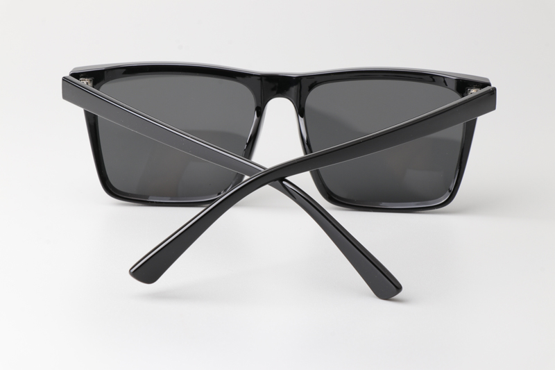 WT7504 Small Sunglasses Black Gray
