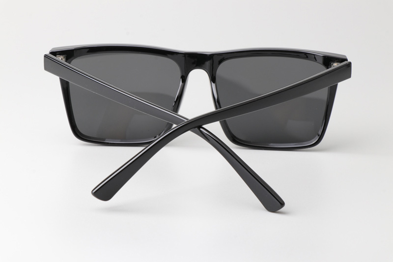 WT7504 Small Sunglasses Black Gray