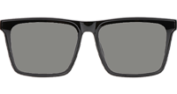 WT7504 Small Sunglasses Black Gray