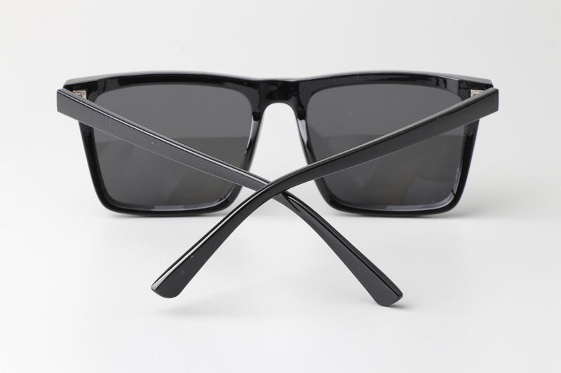 WT7505 Medium Sunglasses Black Gray