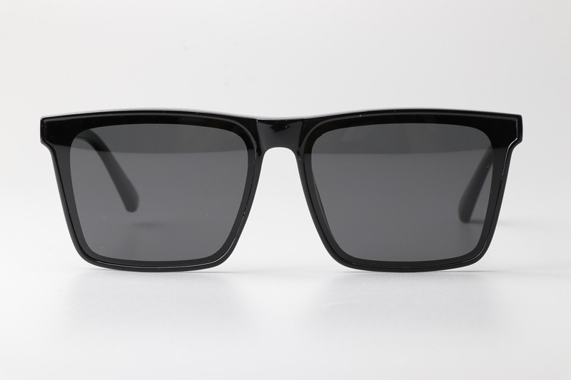 WT7505 Medium Sunglasses Black Gray