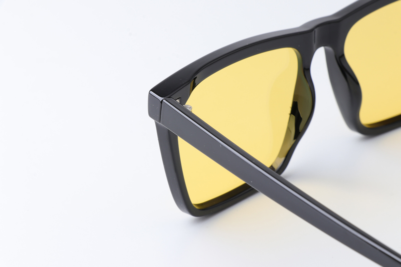 WT7505 Medium Sunglasses Black Yellow