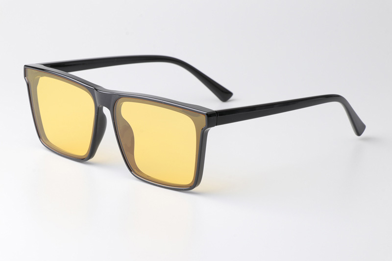 WT7505 Medium Sunglasses Black Yellow