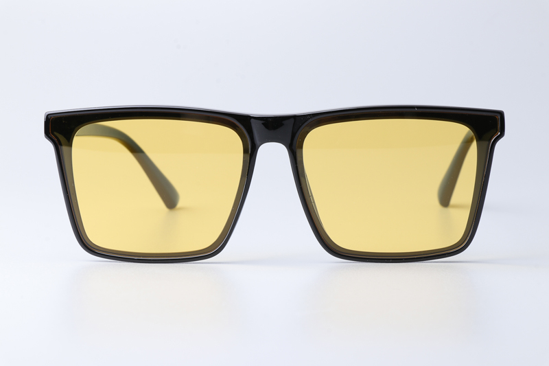 WT7505 Medium Sunglasses Black Yellow