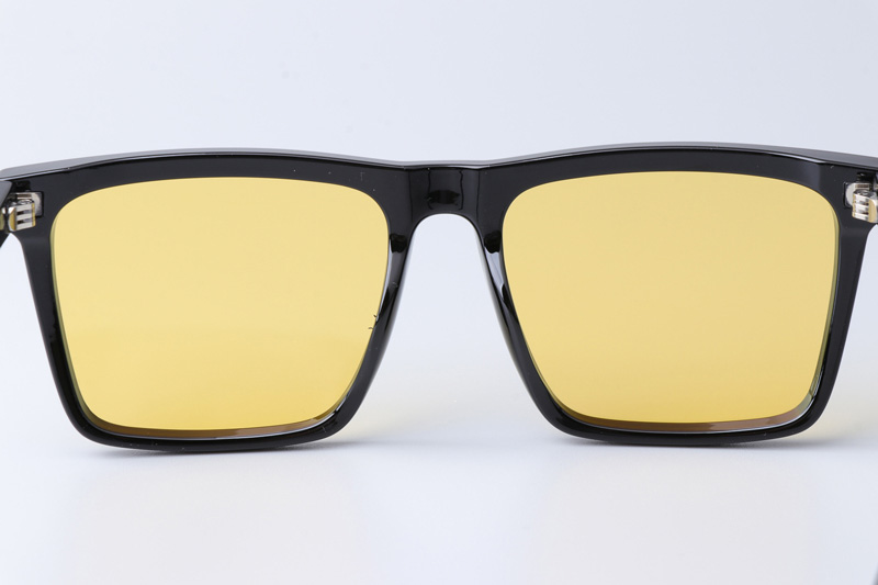 WT7505 Medium Sunglasses Black Yellow