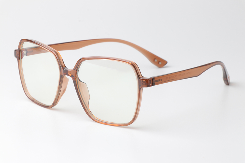 WT7601 Eyeglasses Brown Clear