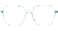 WT7601 Eyeglasses Green Clear