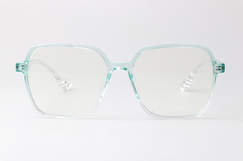 WT7601 Eyeglasses Green Clear