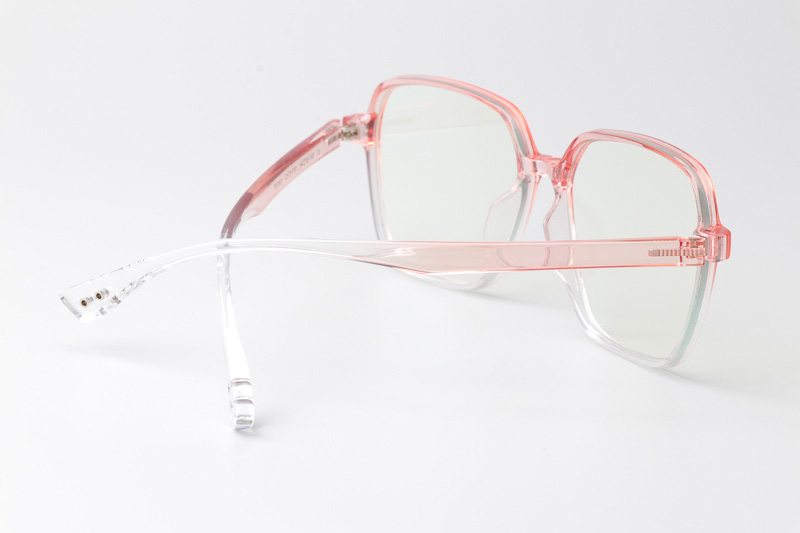 WT7601 Eyeglasses Pink Clear