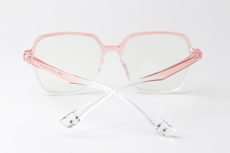 WT7601 Eyeglasses Pink Clear