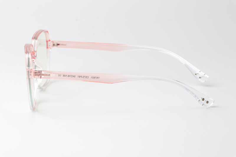 WT7601 Eyeglasses Pink Clear