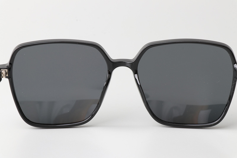 WT7601 Sunglasses Black Gray