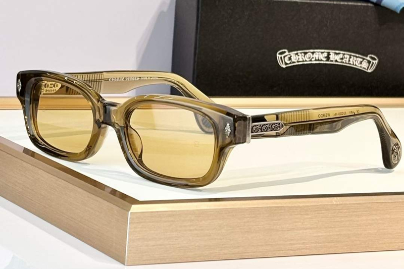 Weirdo Sunglasses Brown Yellow