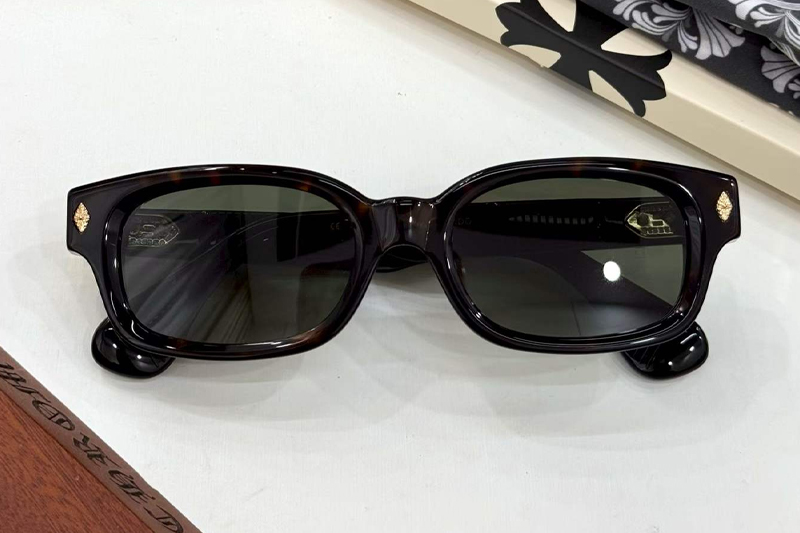 Weirdo Sunglasses Tortoise Green