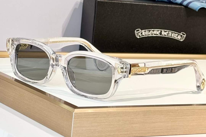 Weirdo Sunglasses Transparent Gray