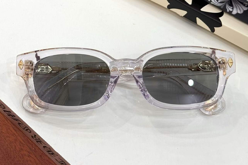 Weirdo Sunglasses Transparent Gray
