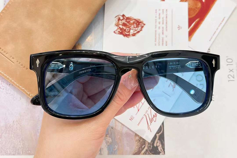 Wesley Sunglasses Black Blue