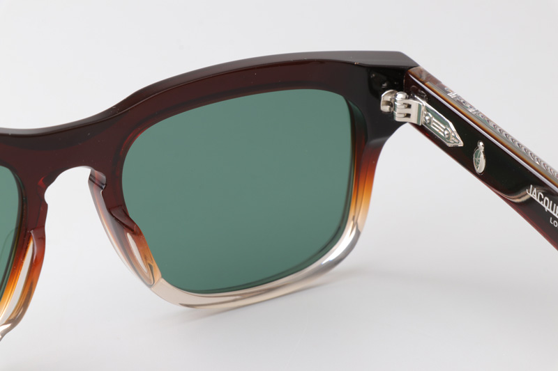 Wesleyi Sunglasses Red Transparent Green