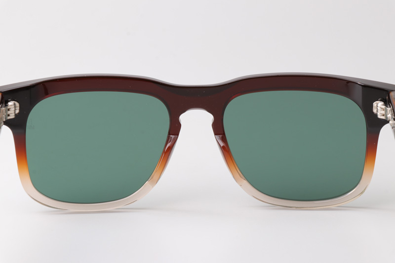 Wesleyi Sunglasses Red Transparent Green
