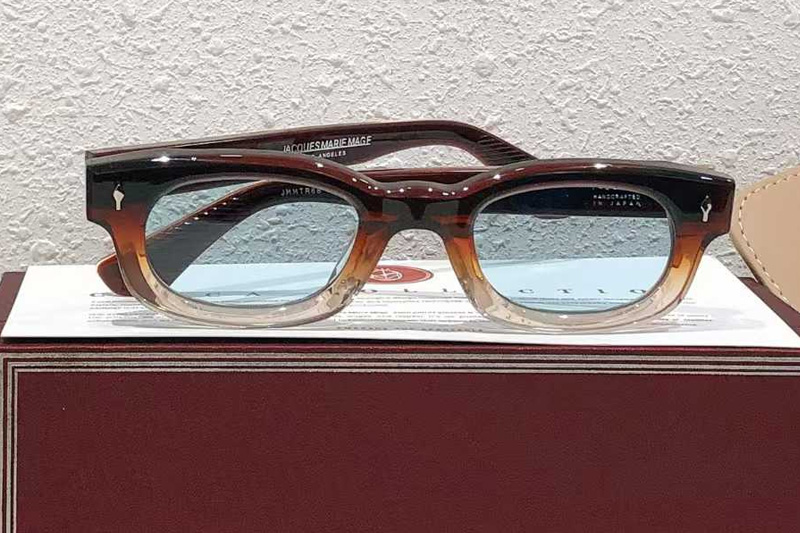 Whiskeyclone Sunglasses Red Transparent Blue