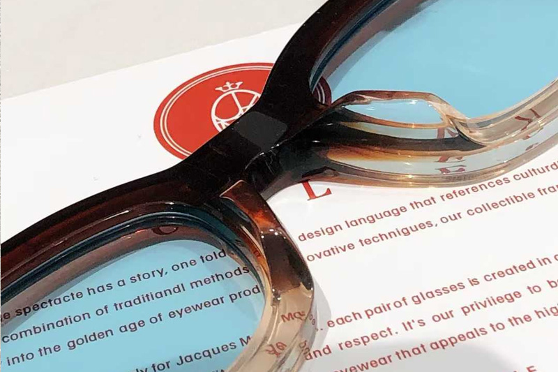 Whiskeyclone Sunglasses Red Transparent Blue