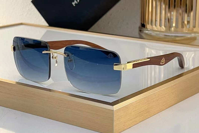 YG1BC-HO-Z25 Sunglasses Gold Gradient Blue