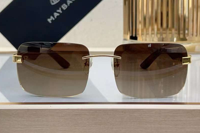 YG1BC-HO-Z25 Sunglasses Gold Gradient Brown