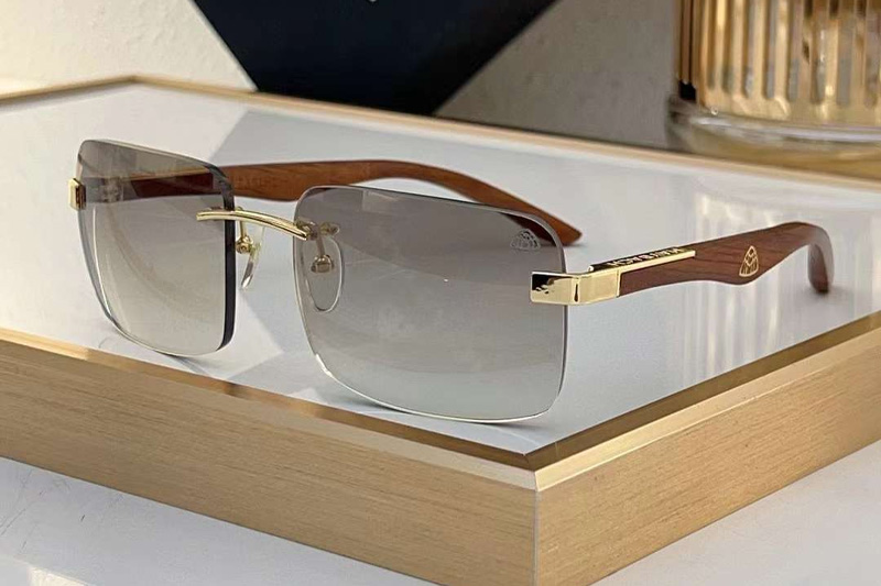 YG1BC-HO-Z25 Sunglasses Gold Gradient Light Brown