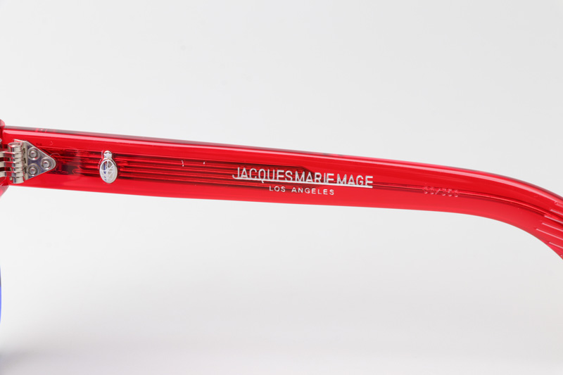 Yves Sunglasses Red Blue Gradient Gray