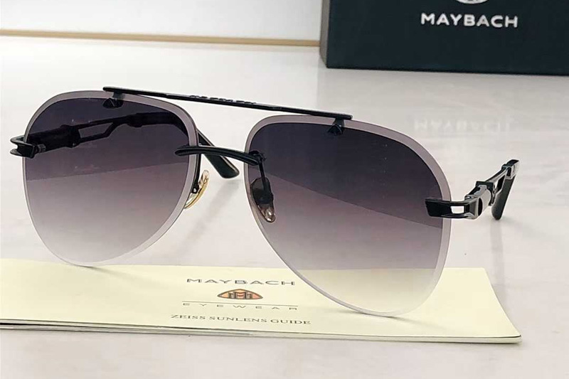 Z087 Sunglasses Black Gradient Gray