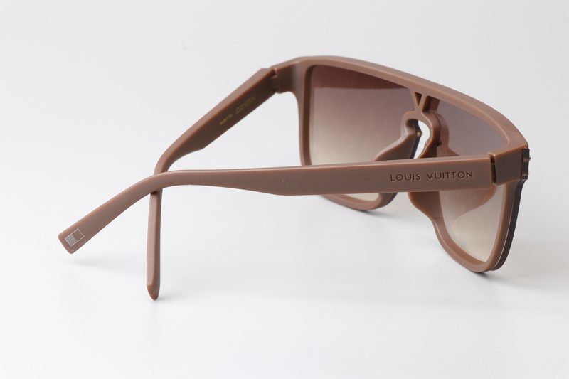 Z1082E Sunglasses Brown Gradient Brown Logo