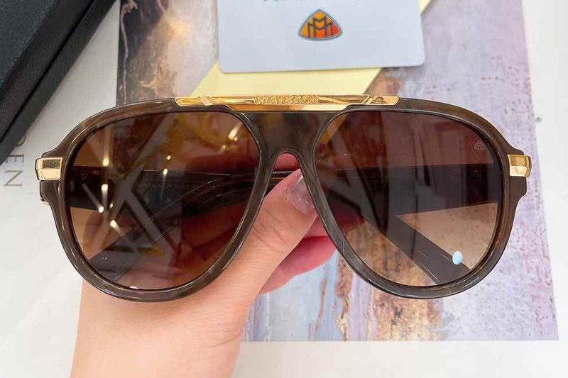Z116 Sunglasses Coffee Gradient Brown