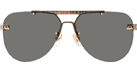 Z1261E Sunglasses Gold Gray
